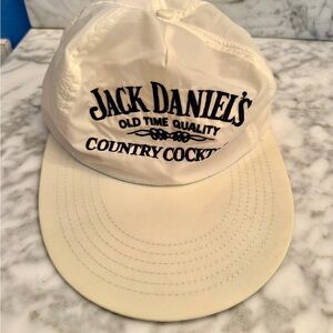 Vintage Jack Daniels Old Time Country Cocktails Hat Cap in Great Condition